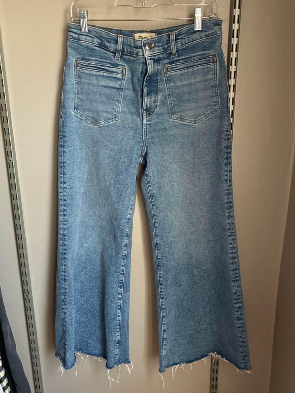 Madewell Flared Wide-Leg Jeans size women’s 29